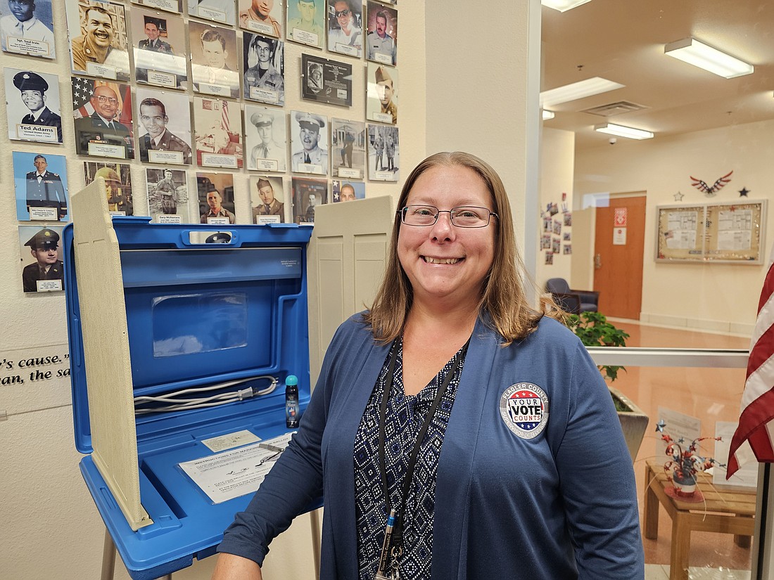 Flagler County's Supervisor of Elections Kaiti Lenhart. Photo by Sierra Williams