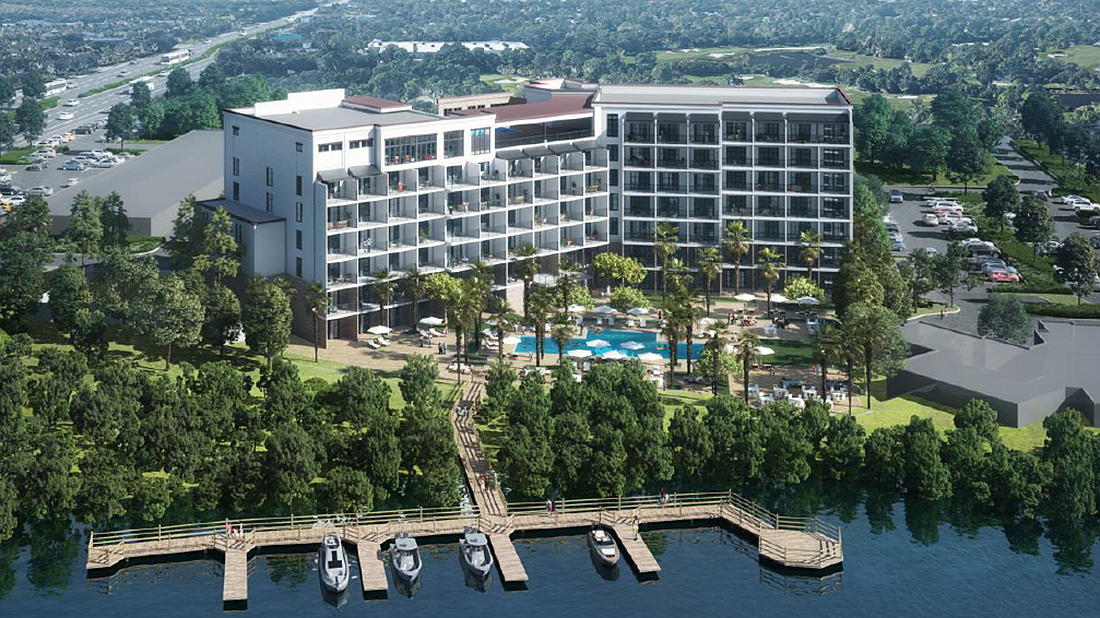 The Perry Hotel is on the Cocohatchee River in North Naples.