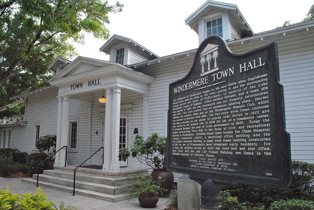 The Windermere Town Council met to discuss proposed updates made to the Town Hall renovation plan at a virtual workshop Wednesday, July 17.