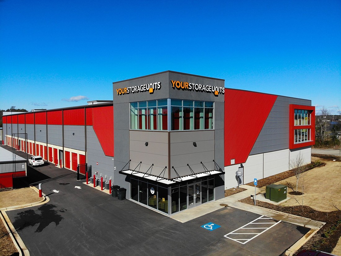 Rendering of a YourStorageUnits Capital Partners facility.