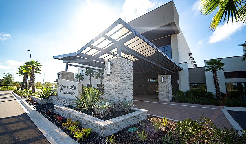 Center Point Medical Center is at 6600 University Parkway in Lakewood Ranch.