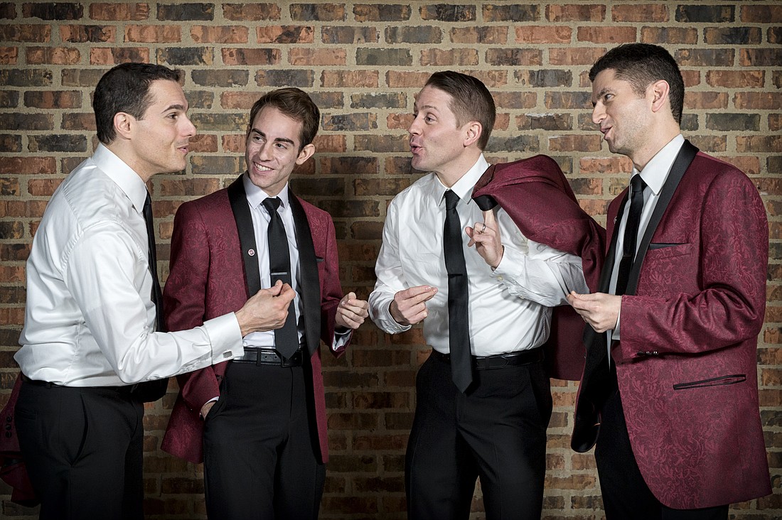 "The Four C Notes," an ode to Frankie Valli and the Four Seasons, plays at FST's Goldstein Cabaret through Oct. 13.