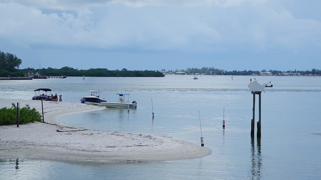 Greer Island is a popular Longboat Key destination for boaters and beachgoers.