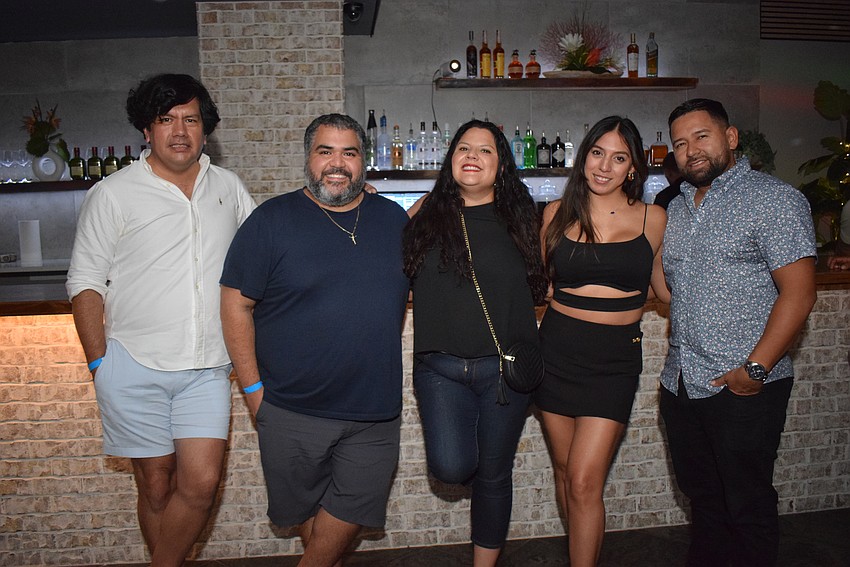 Ricardo Bamabara, Daniel Reyes, Ana Reyes, Yamila Ciulla and Gonzalo Euliarte