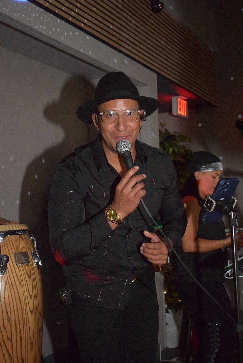 Geomar Perez is the lead singer of Sol Caribe. Sol Caribe is a Latin band from Tampa.