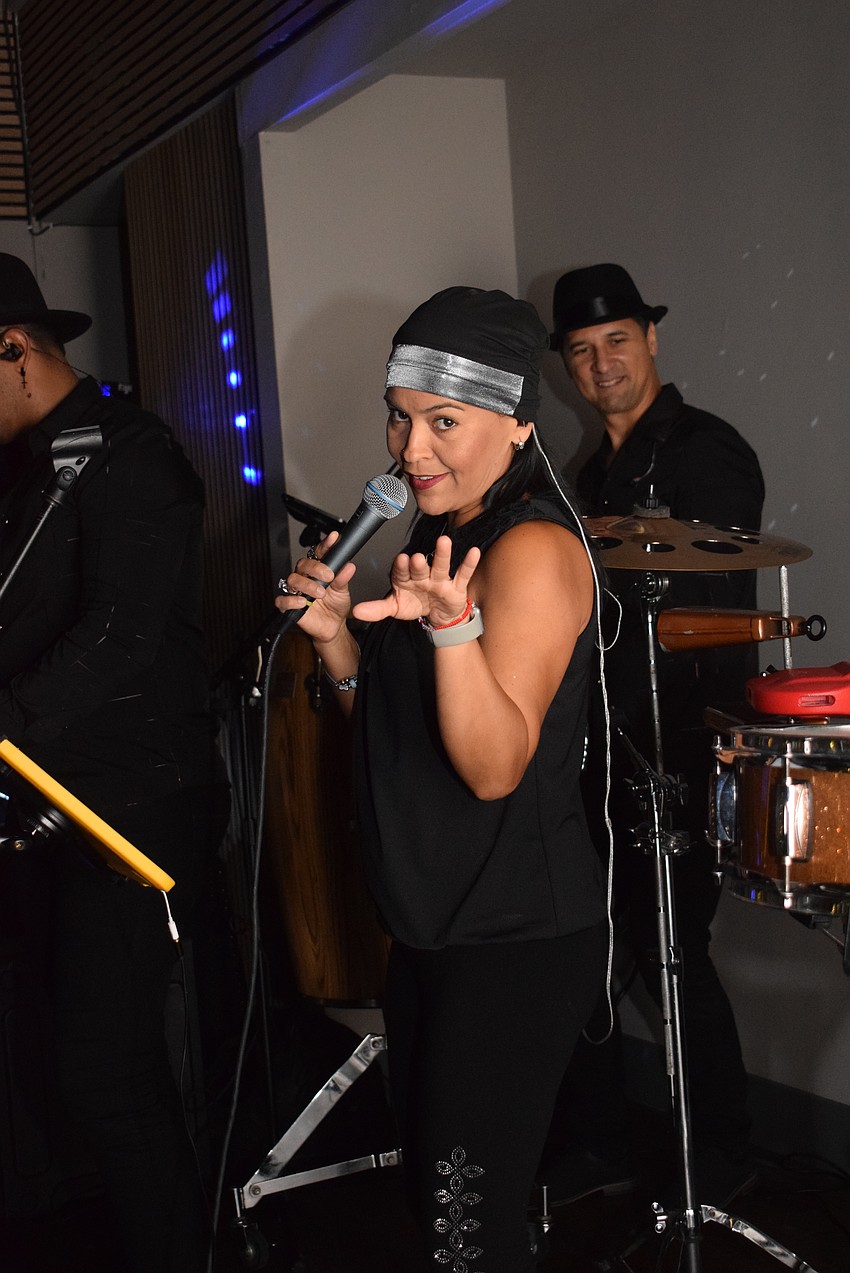 Vielka Pietro sang for Sol Caribe at 15 South By Napule.