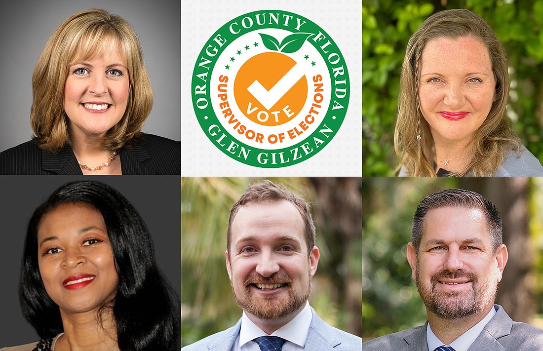 Five candidates — Karen Castor Dentel, Cynthia Harris, Dan Helm, Wes Hodge and Sunshine Linda-Marie Grund — are running for the Orange County Supervisor of Elections seat in the Aug. 20 primary.