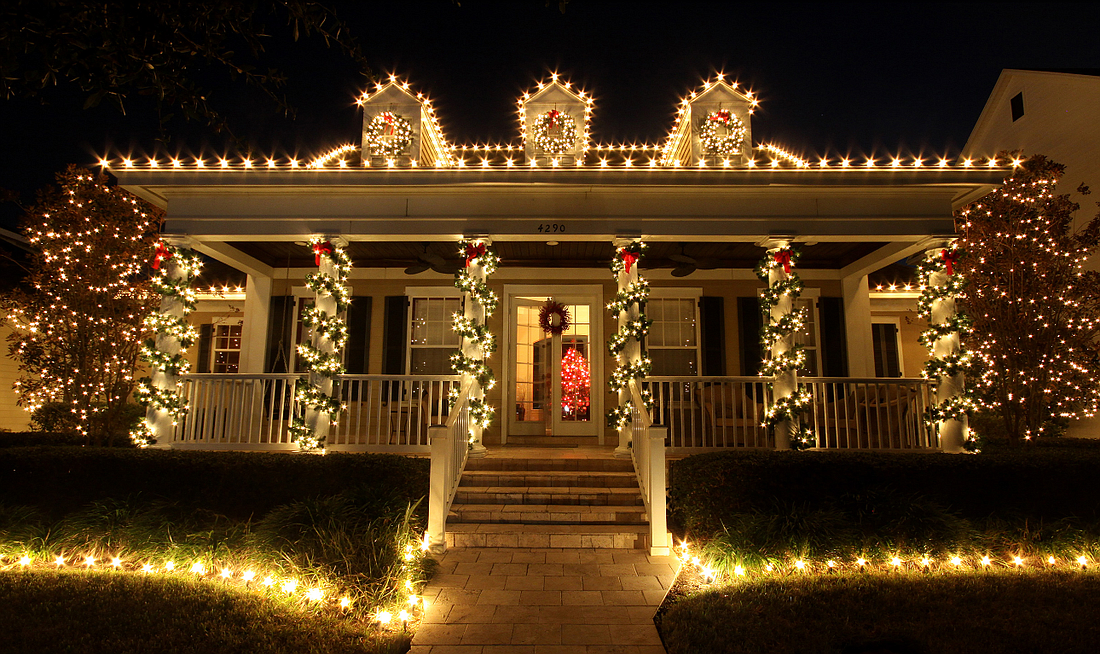 Baldwin Park is known for its extravagant light displays.