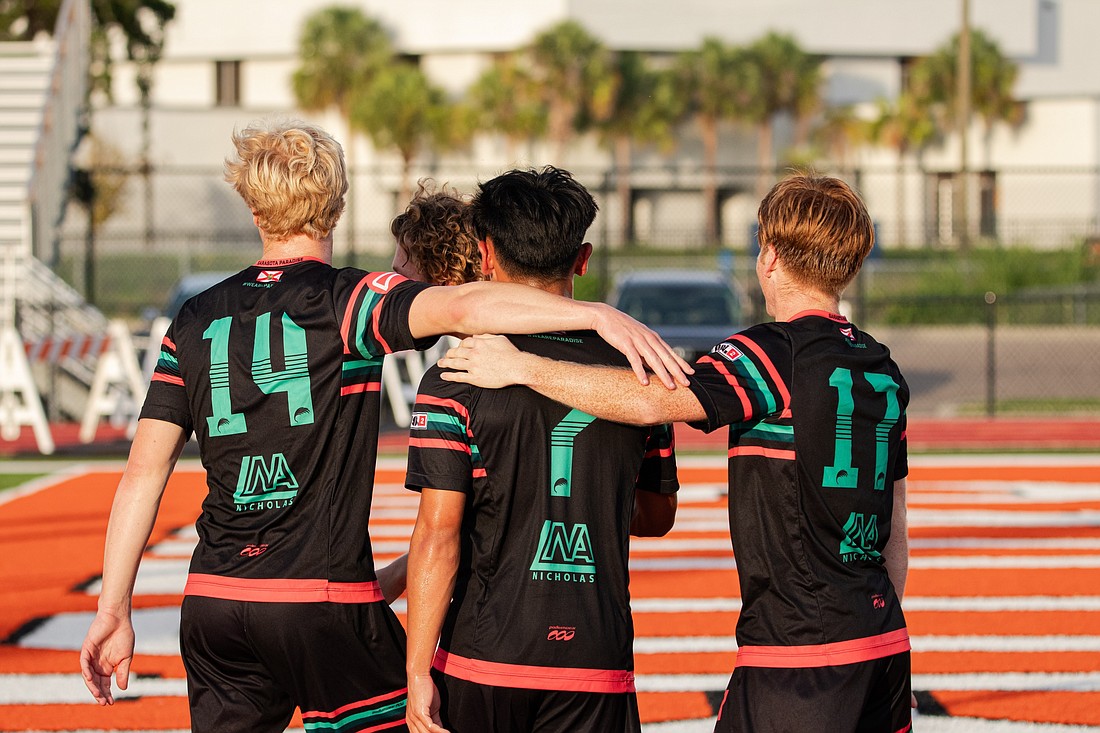 Nicholas & Associates, which was a a jersey sponsor for the 2024 season, has purchased an interest in the Sarasota Paradise men's soccer team.