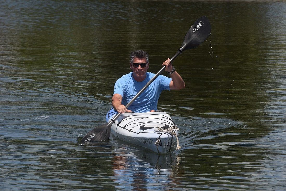 Petar Sibinkic remembers his love for the sport after kayaking for the first time in months.