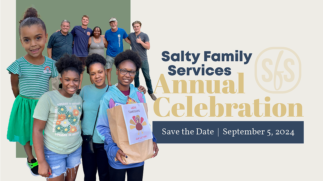 This event aims to raise awareness and critical funds through donations to continue to prove services to the community. Courtesy of Salty Family Services