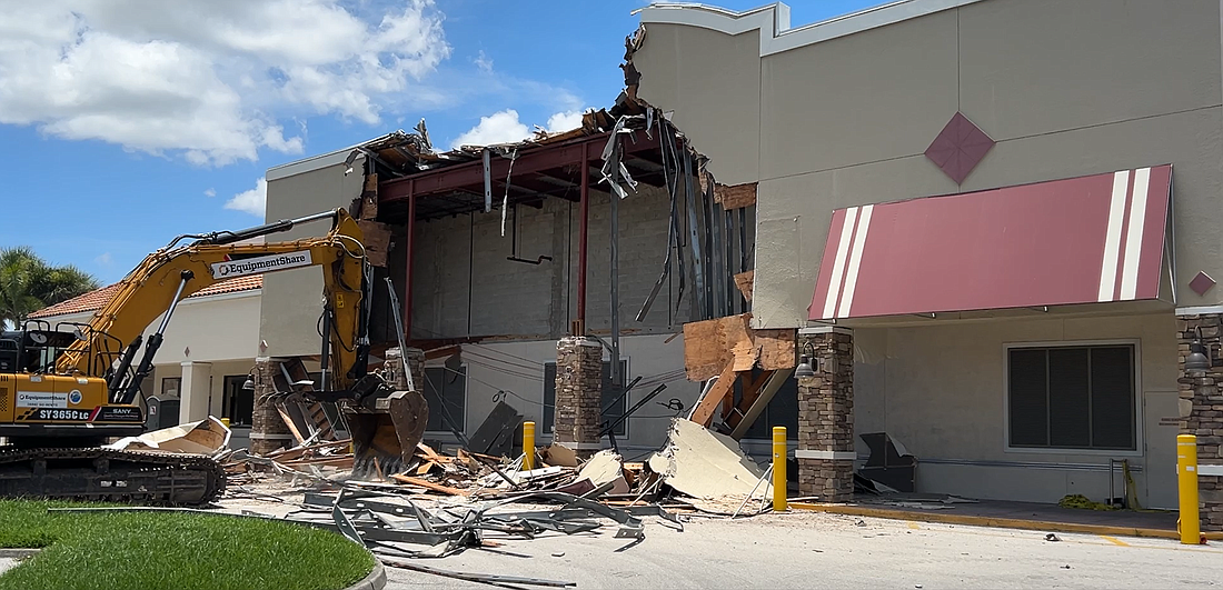 The Publix at Daniels Crossing in Fort Myers is being knocked down to make way for a new one.