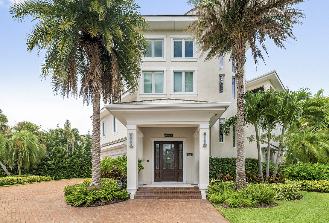 The house at 2709 Sunset Way sold for $11.4 million.