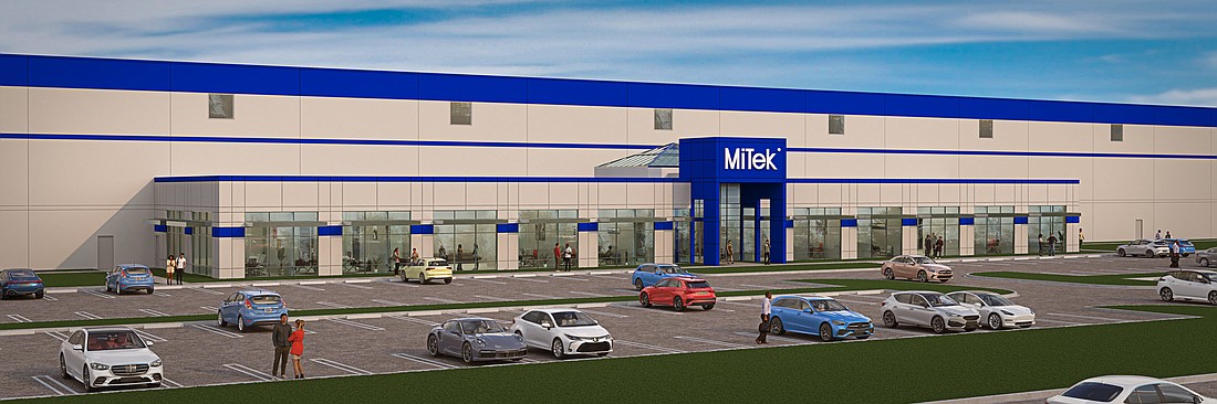 The Missouri manufacturer MiTek plans to build a nearly 500,000-square-foot plant in Pasco County.