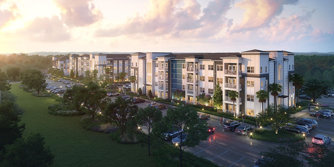 The Whitt is a 211-apartment community under construction in Riverview.