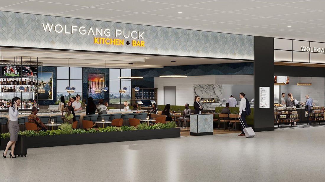 Plans for a Wolfgang Puck Kitchen + Bar were presented to the Charlotte County Airport Authority Board during an August workshop.