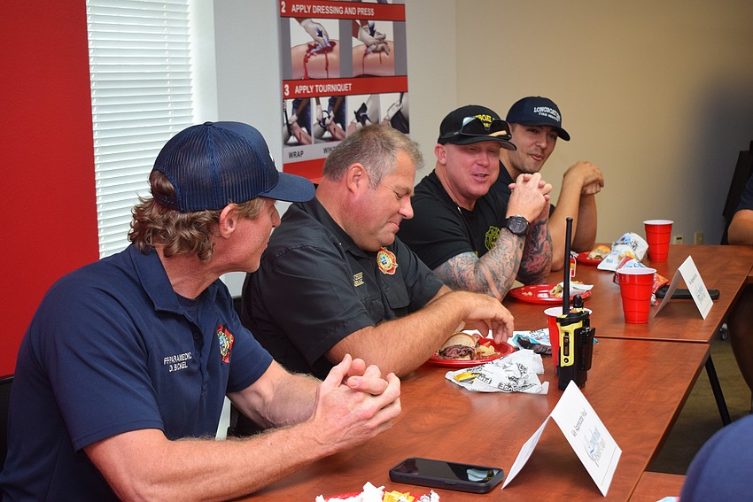 Denny Bickel, Martin Szalbirak, Jentzen Barton and Tyler Anderson