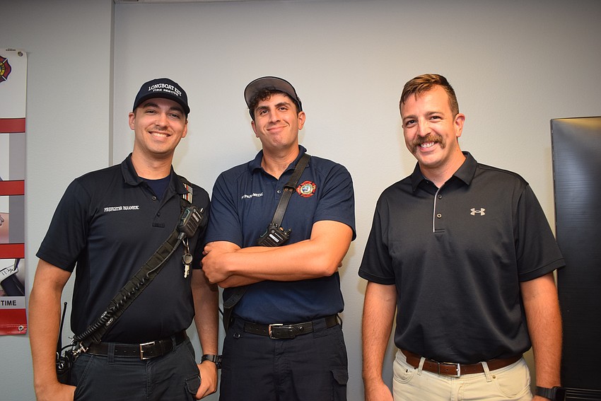 Tyler Anderson, Chris O'Brien and Aaron Maness