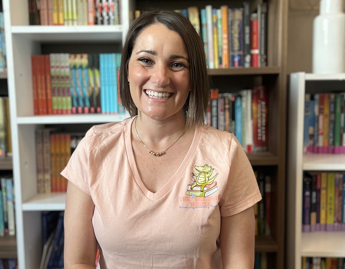 Braden Woods' Amanda Chandler works with students who have dyslexia and other reading deficiencies through The Re-Reading House, which she started in January.