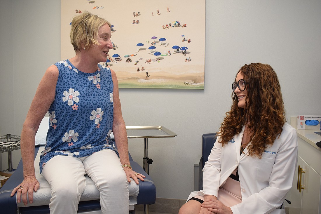 Debbie Murphy and Dr. Mindy Ward