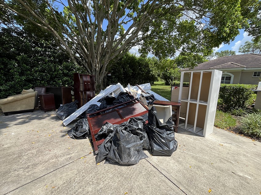 River Club's Nicole Eveloff and her family must purchase all new furniture as everything had to be thrown out due to the home being flooded as a result of Hurricane Debby.
