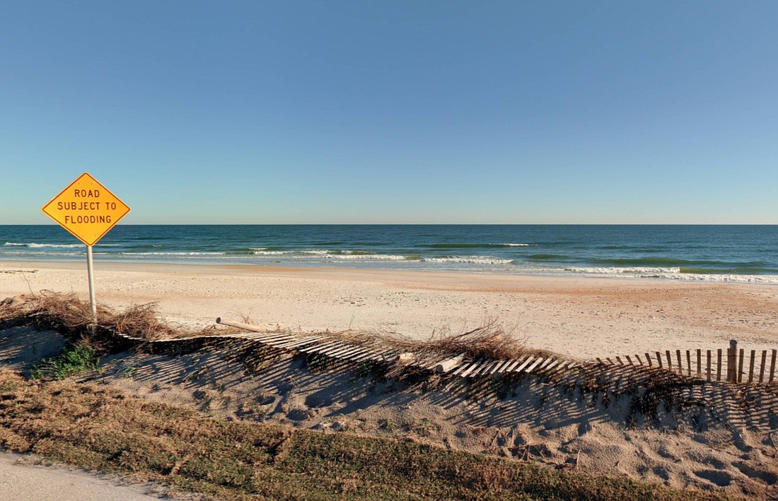 St. Augustine-based DLP Capital Partners acquired 37.88 acres in Vilano Beach that includes this oceanfront property at 3455 Coastal Highway.