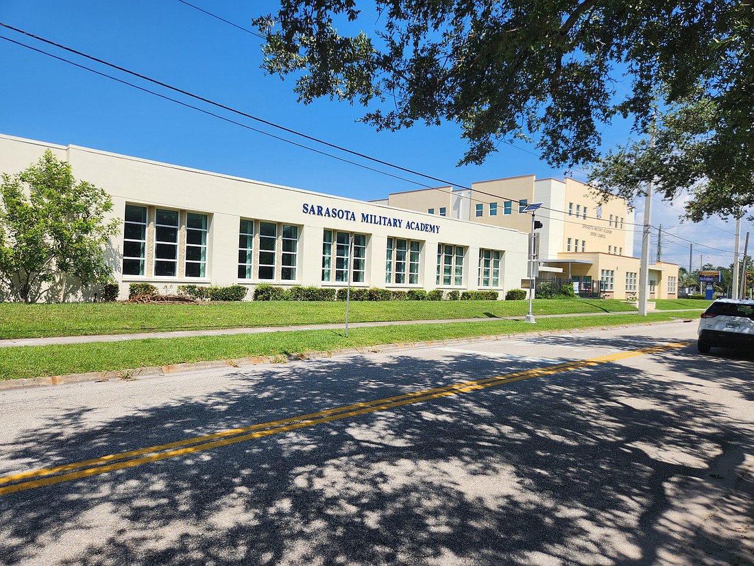 Sarasota Military Academy is one of six schools in Sarasota that will have speed detection cameras in the school zone.