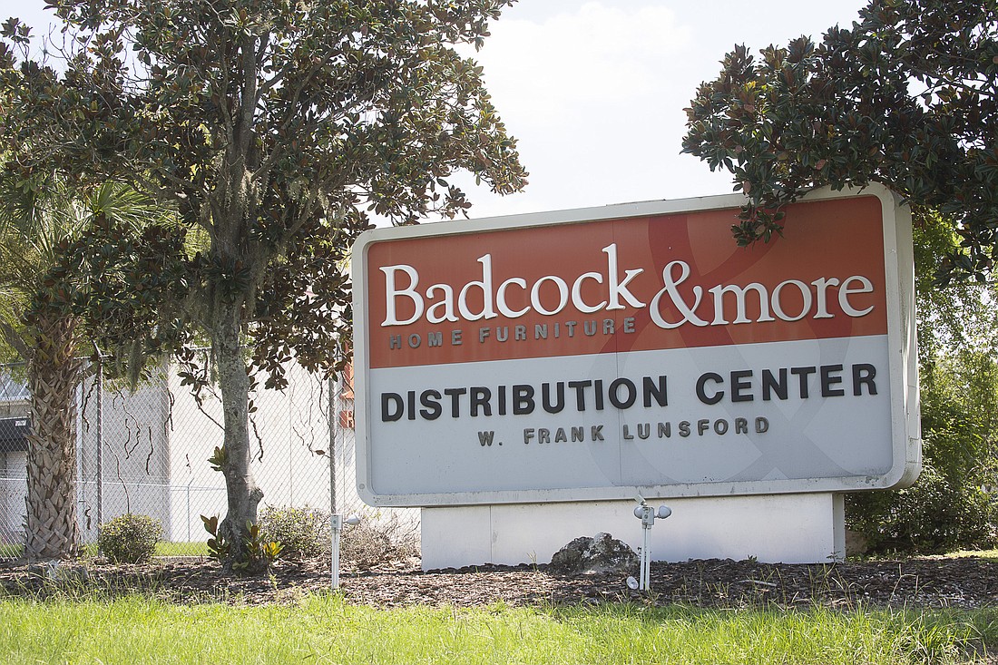 Babcock & More Home Furniture distribution center on Kid Ellis Road in Mulberry, Florida, on Aug. 14, 2024.