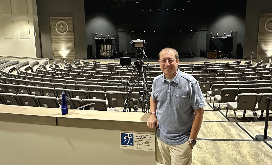 Chip Bennett, lead pastor of Grace Community Church in Lakewood Ranch, says his church sees 4,000 worshippers on a typical Sunday during season.