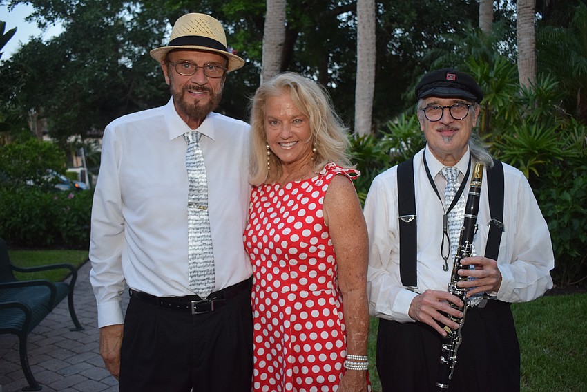 Eric Enfield, Mary Miller and Wayne Pearson from the Jazz DaddyOs.