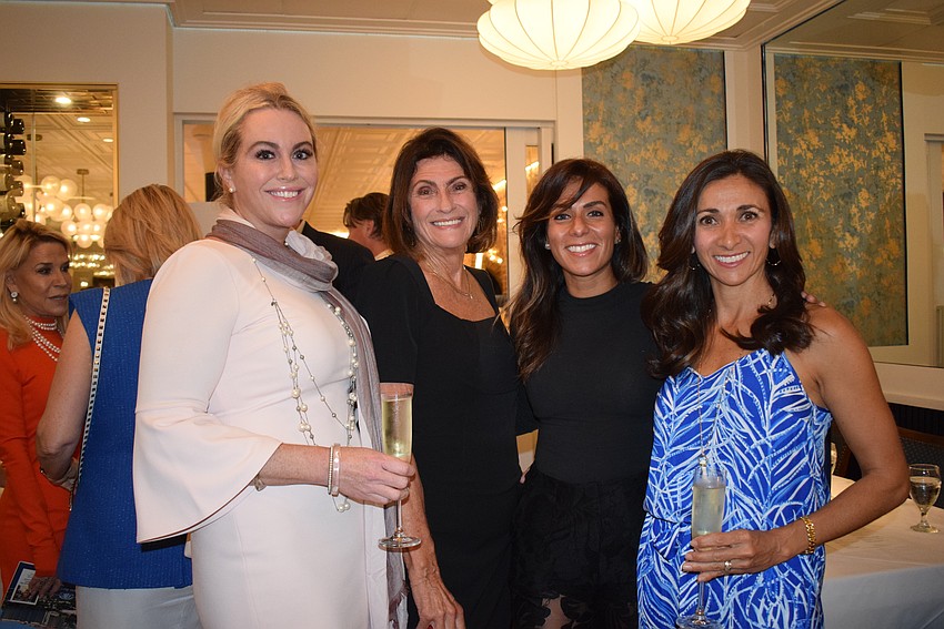 Nikki Taylor, Marjorie Broughton, Tatyana Sharoubim Stewart and Kimberly Duplissey