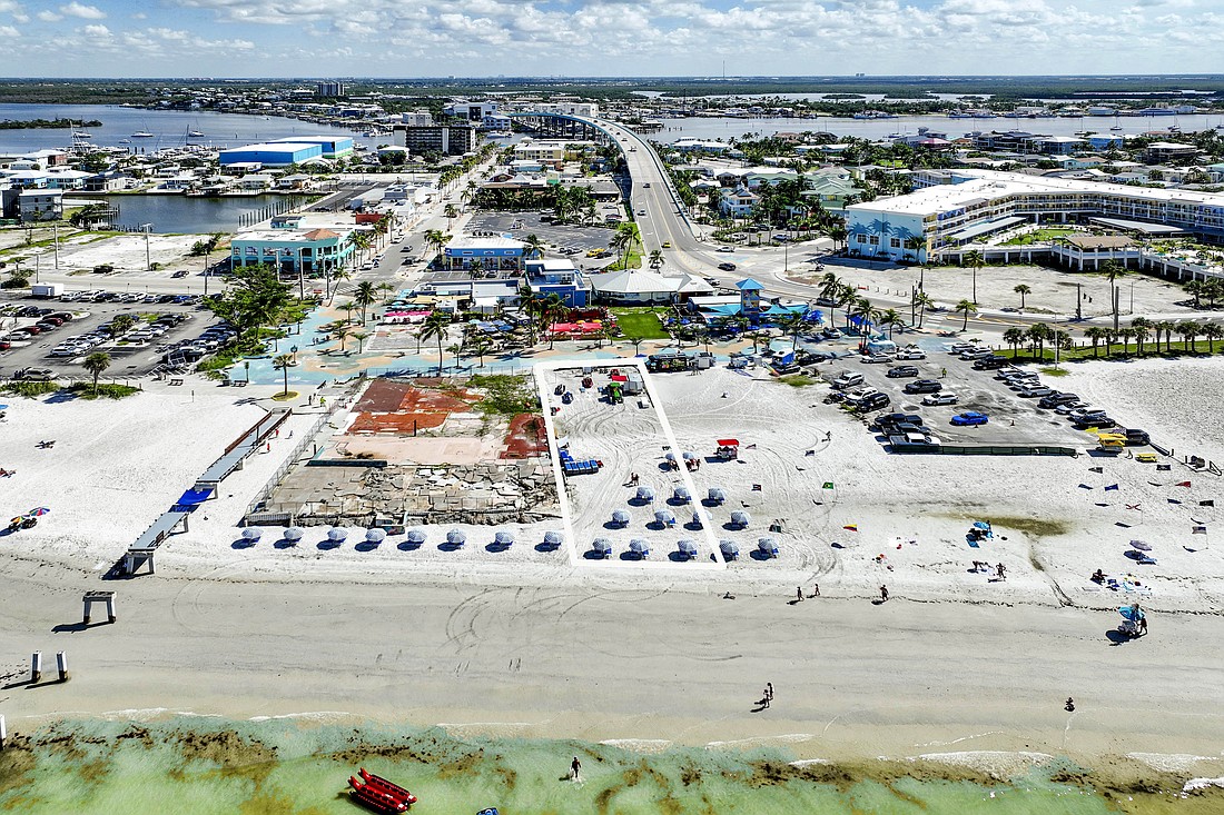 Two properties on Fort Myers Beach have hit the market for a combined $17.5 million.