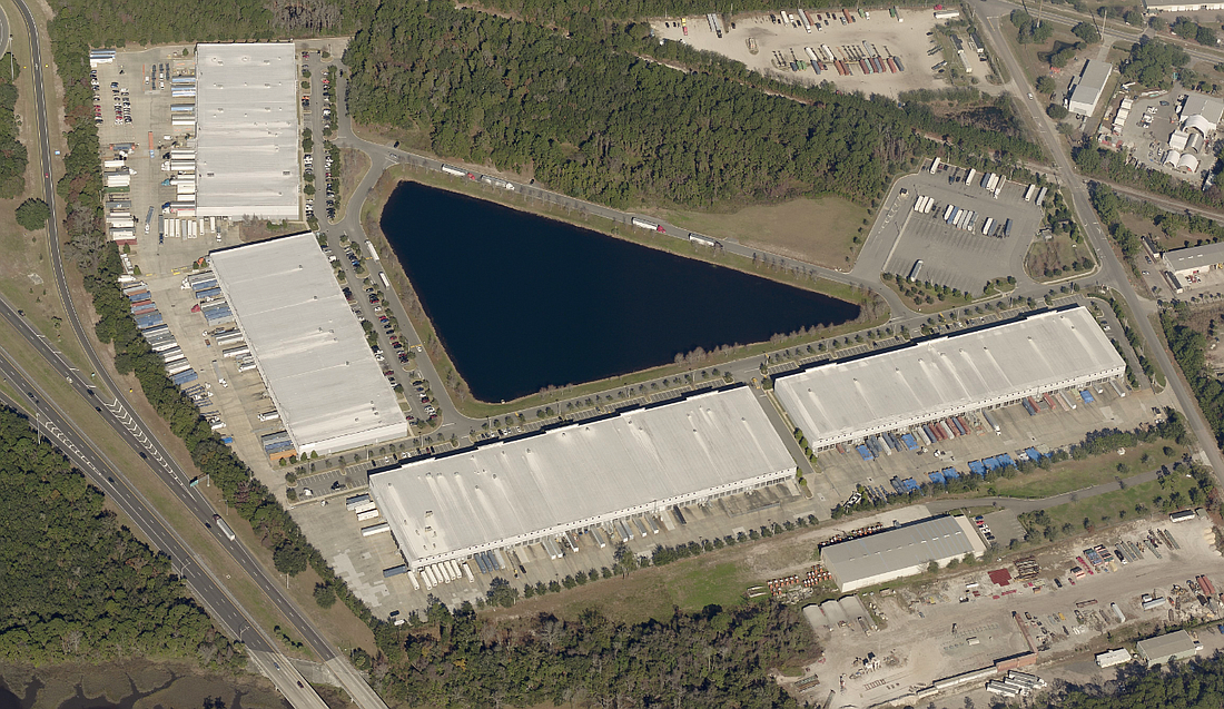 A New Jersey-based company acquired four warehouses and a storage lot in Alta Lakes Commerce Center.