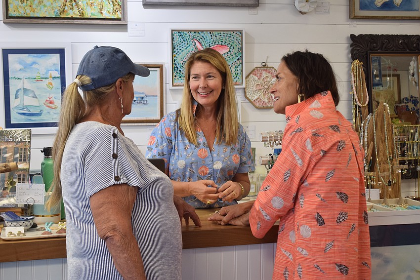 Pam O'Halloran-Blevins, Heather Rippy and Patti Meeder