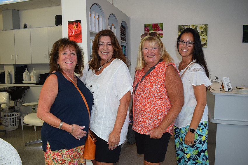 Joyce Hecklau, Abbe Catapano, Tina Licciardi and Lisa Pupo