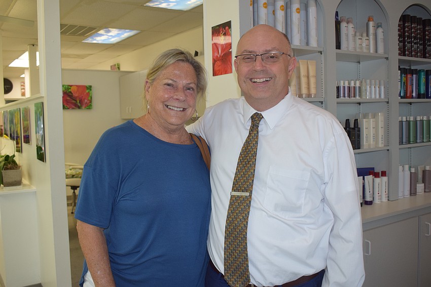 Gail Loefgren and Brad Marner