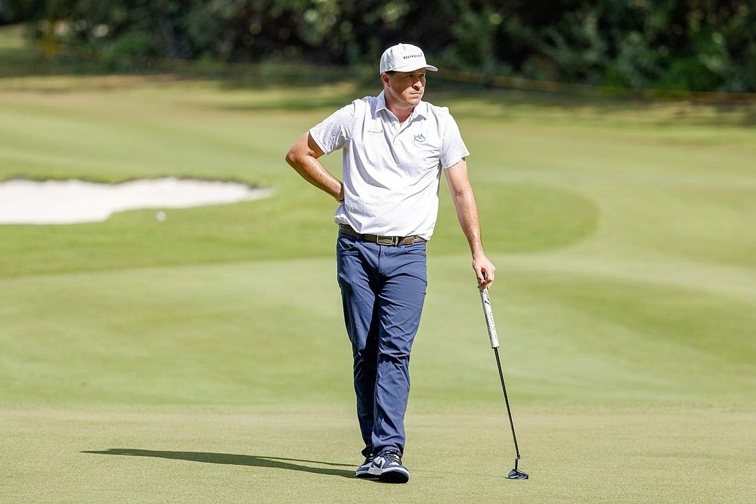 Kevin Roy says the mental side of golf is sometimes tougher than playing the actual sport.