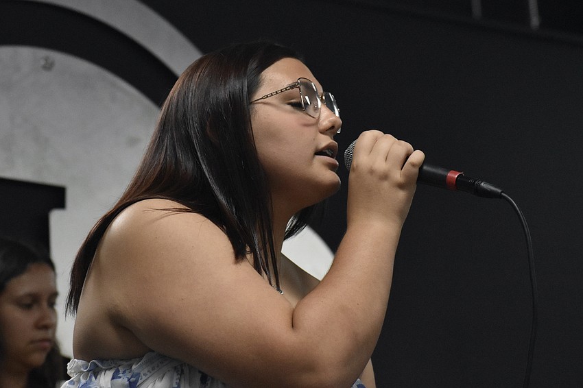 Jersey Baldini, 15 performs with The Heartbreakers