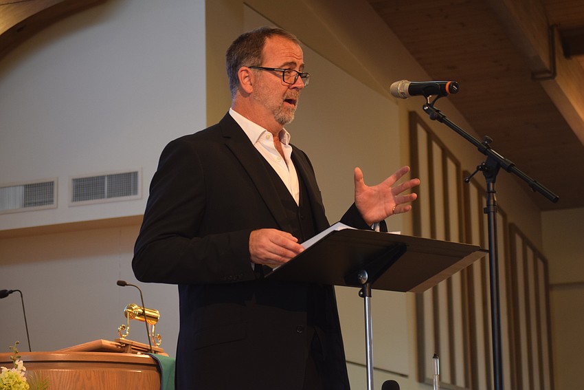 Gerrit Paul Groen sang for Christ Church on Aug. 25.