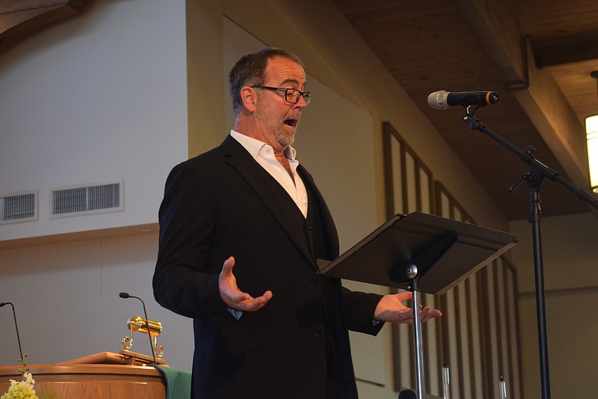 Gerrit Paul Groen sang for Christ Church on Aug. 25.