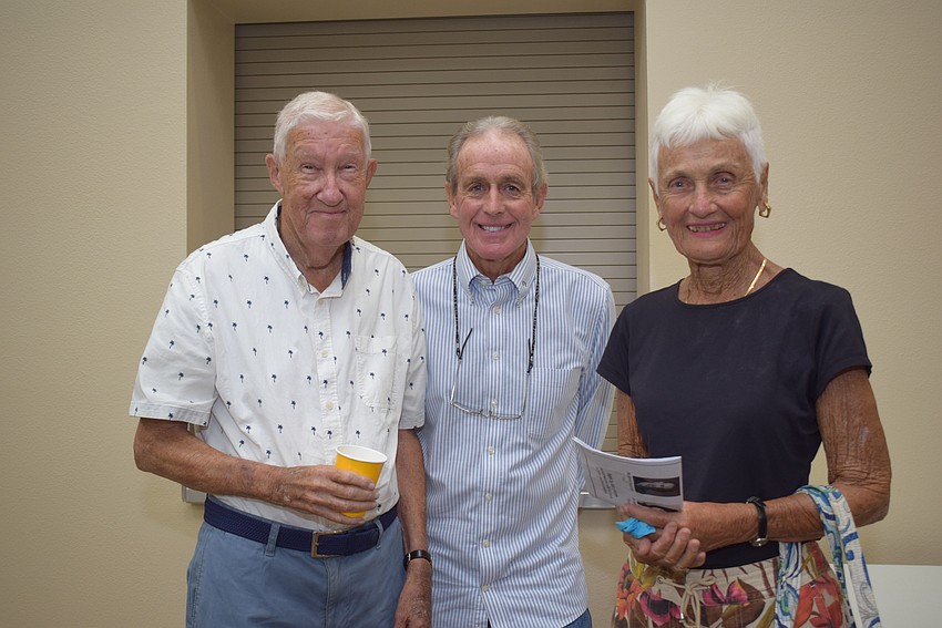 Jerry Fox, Kirt Bopp and Joyce Fox atthe Summer Music Magic Recital at Christ Church.