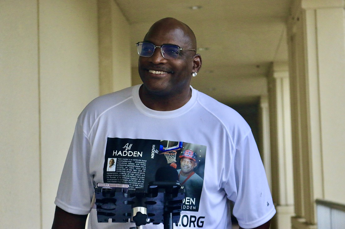 Activist Mark Hadden. Photo by Sierra Williams