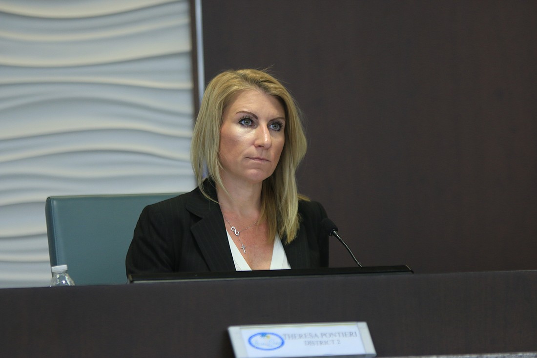 Palm Coast City Council member Theresa Carli Pontieri. Photo by Sierra Williams