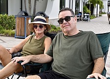 Lakewood Ranch residents Marilyn and Marty Munce are regulars at Waterside Place.