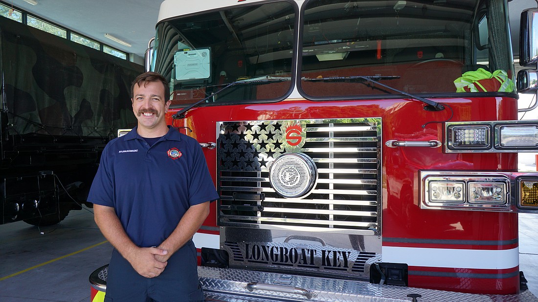 Aaron Maness joined the Longboat Key Fire Rescue Department in August.