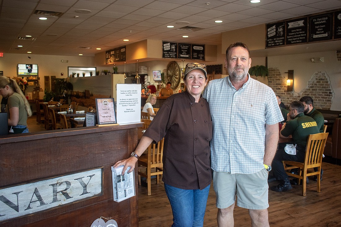 Karen and Malcolm Ronney have operated The Granary since August 2015.