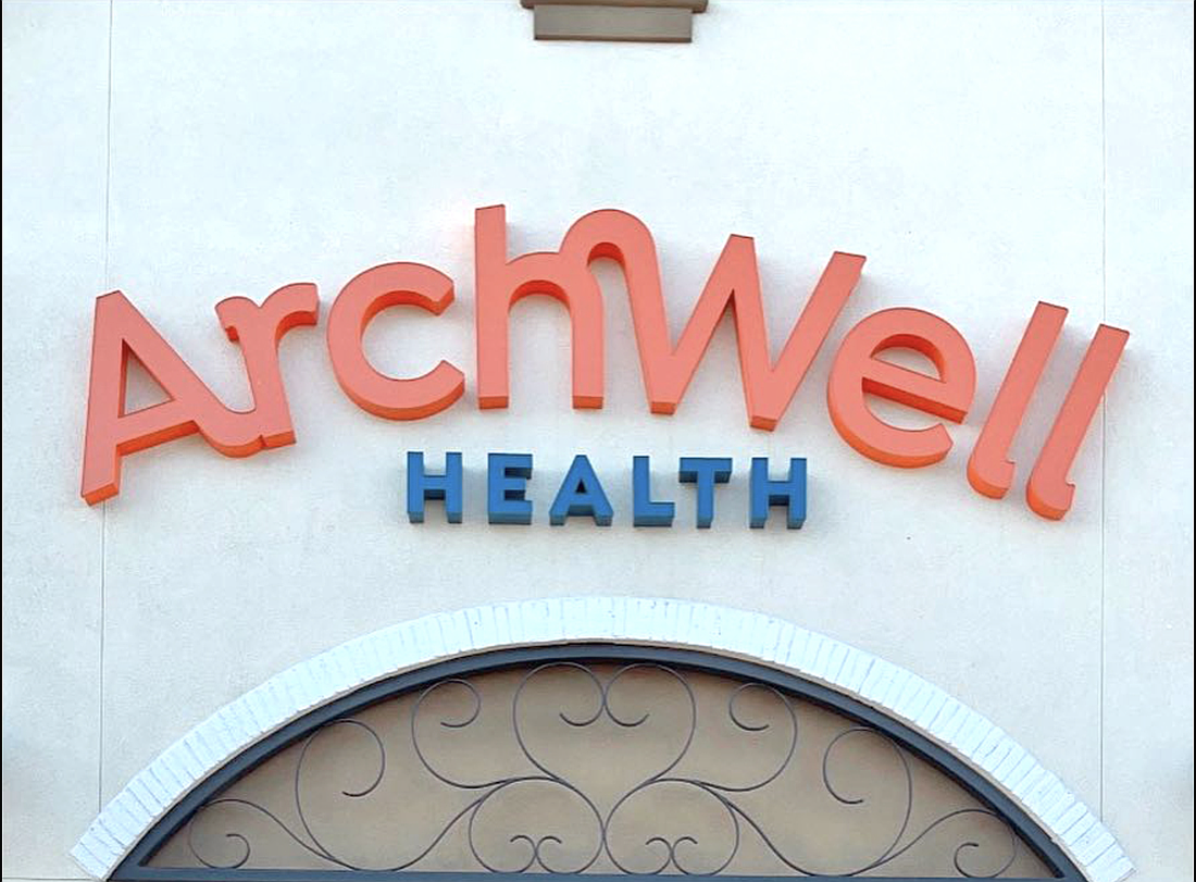 Nashville, Tennessee-based ArchWell Health has plans for at least four clinics in Northeast Florida.