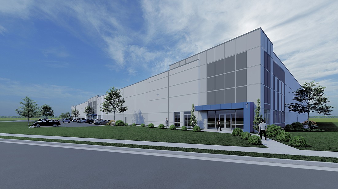 First Gulf is developing a 109,340-square-foot warehouse at 9388 Pritchard Road, west of Interstate 295.