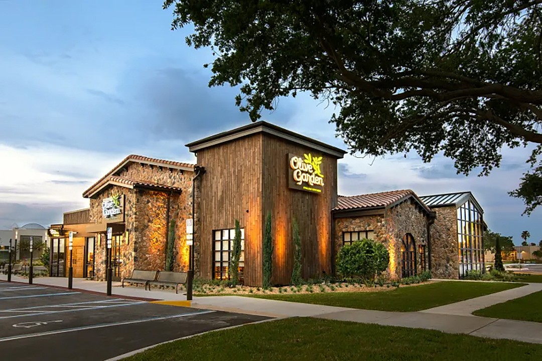 Olive Garden plans to build a Glen Kernan Park restaurant with its “Domani” prototype design.