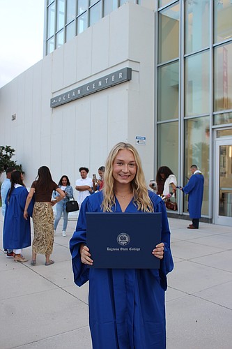 Taylor Hempel graduated from Daytona State College with a Bachelor of Applied Science in Supervision and Management. Courtesy photo